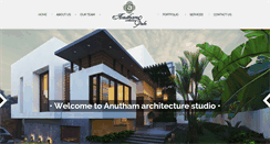 Desktop Screenshot of anuthamarchitects.com