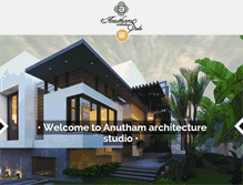 Tablet Screenshot of anuthamarchitects.com